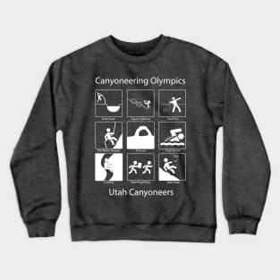 Utah Canyoneers Winner 2019 - Canyoneering Olympics (Light) Crewneck Sweatshirt